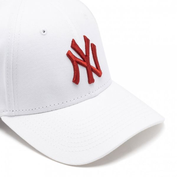 Summer Cotton Cap New York Yankees New Era 9Forty League Essential White / Red