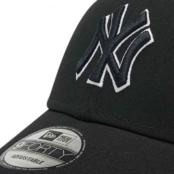 Summer Trucker Cap New York Yankees New Era Home Field 940 Neyyan Black / Black