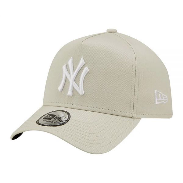 Καπέλο τζόκεϊ μπεζ  New York Yankees New Era 9 Foutry Colour Essential Stone E-Frame Trucker Cap