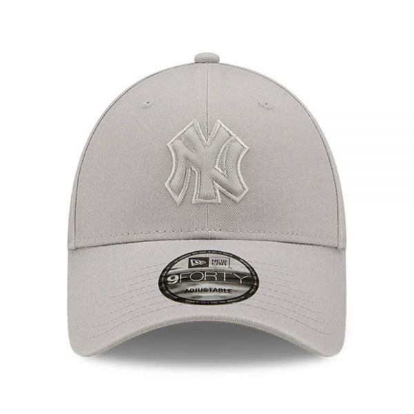Summer Cotton Cap New York Yankees New Era 9Forty Washed Logo Neyyan Grey