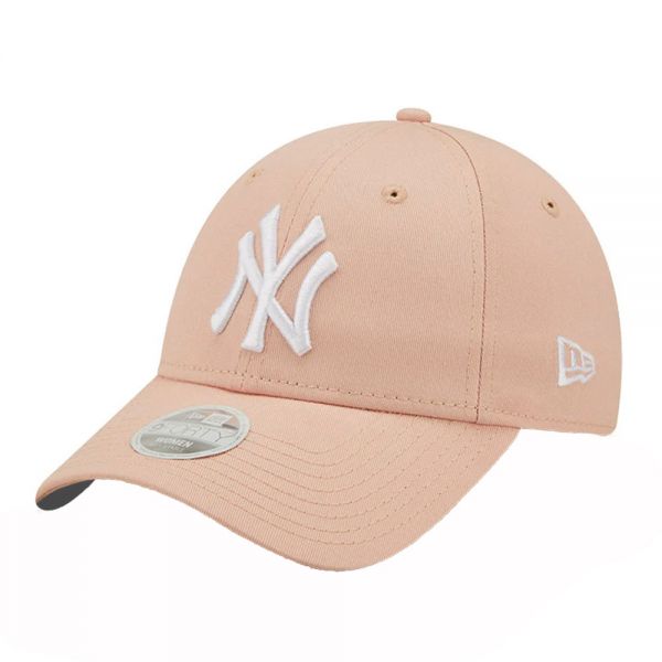 Καπέλο τζόκεϊ ροζ New York Yankees New Era 9Forty Women's League Essential Cap Pink / White