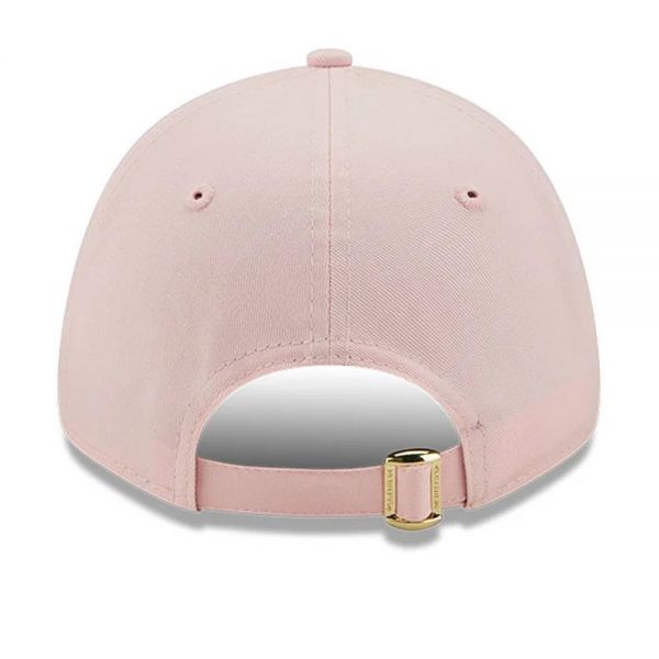 Summer Cotton Cap New York Yankees New Era 9Forty Women's Metalic Logo Pink / Gold