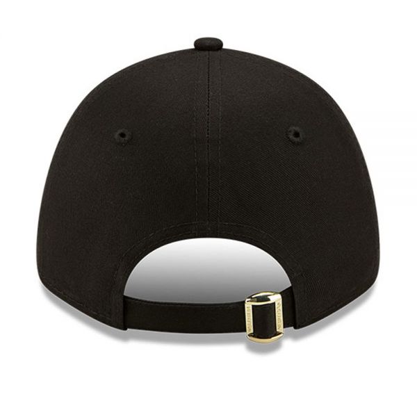Καπέλο τζόκεϊ μαύρο New York Yankees New Era 9Forty Women's Metallic Logo Black / Gold