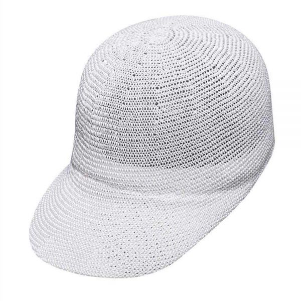 Καπέλο τζόκεϊ  ψάθινο γυναικείο λευκό Ladies Straw Cap