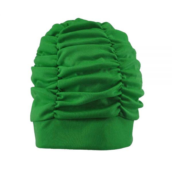 Σκουφάκι θάλασσας μονόχρωμο πράσινο  Lycra Swimming Cap Green