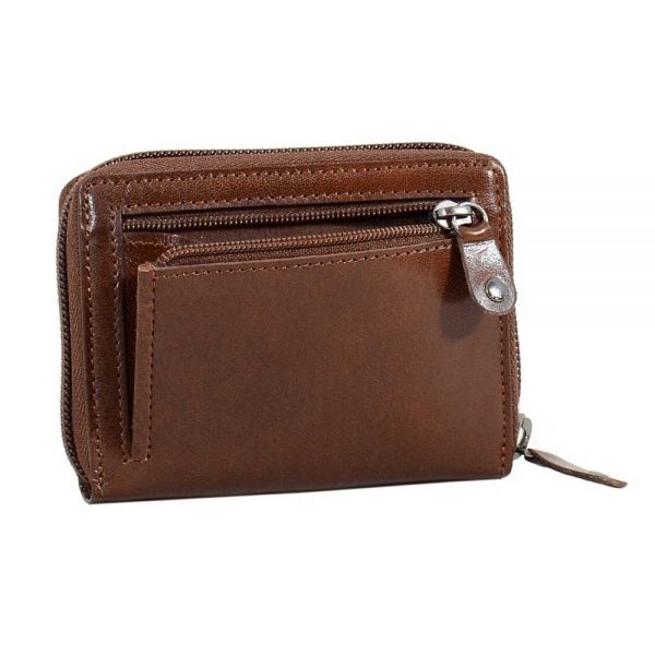 Leather Card Holder Marta Ponti Tagus B120251 Cognac