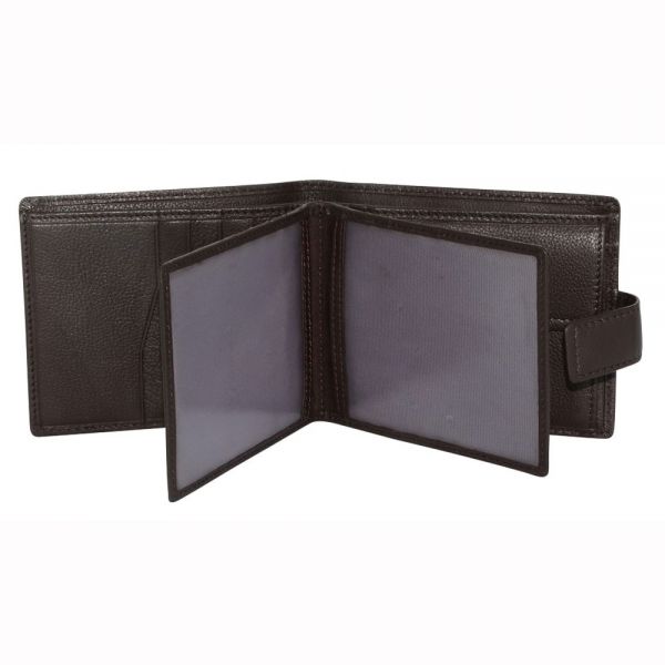 Leather Horizontal Wallet Dakar Wave DKB1106R Brawn