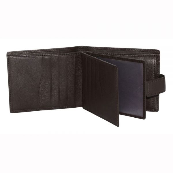 Leather Horizontal Wallet Dakar Wave DKB1106R Brawn