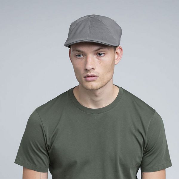 Καπέλο τραγιάσκα χειμερινό γκρι Kangol Wool Flexfit 504