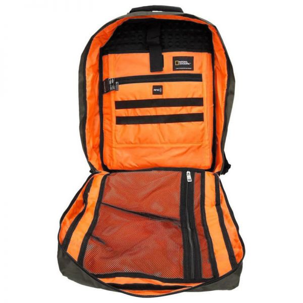 Τσάντα ταξιδίου - σακίδιο πλάτης γκρι National Geographic Hybrid 3 Way Backpack Grey