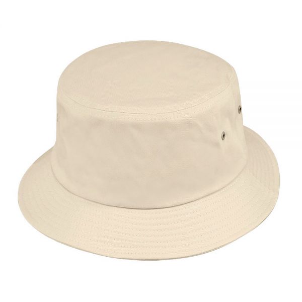 Καπέλο καλοκαιρινό βαμβακερό bucket μπεζ
