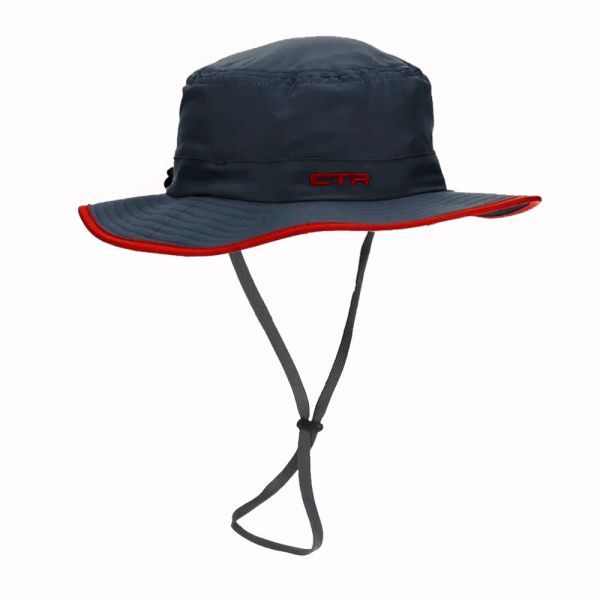 Καπέλο παιδικό καλοκαιρινό πλατύγυρο μπλε με αντηλιακή προστασία CTR Kids Savannah Bucket Hat