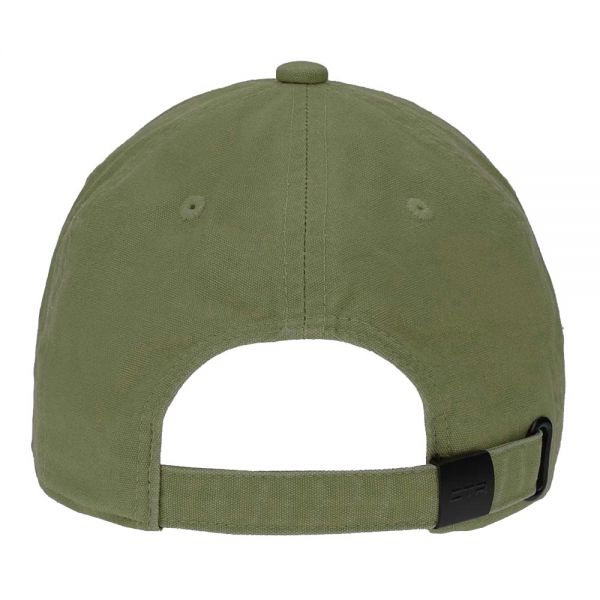 Organic Cotton Cap With UV Protection CTR Chill Out Olive Green