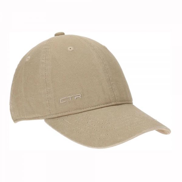 Organic Cotton Cap With UV Protection CTR Chill Out  Beige