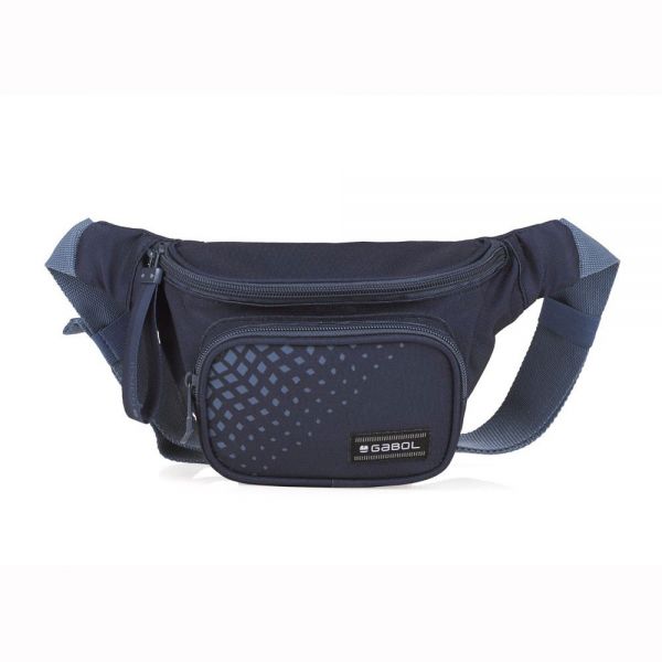 Τσαντάκι μέσης μπλε αγορίστικο Gabol Oxygen Waist Bag