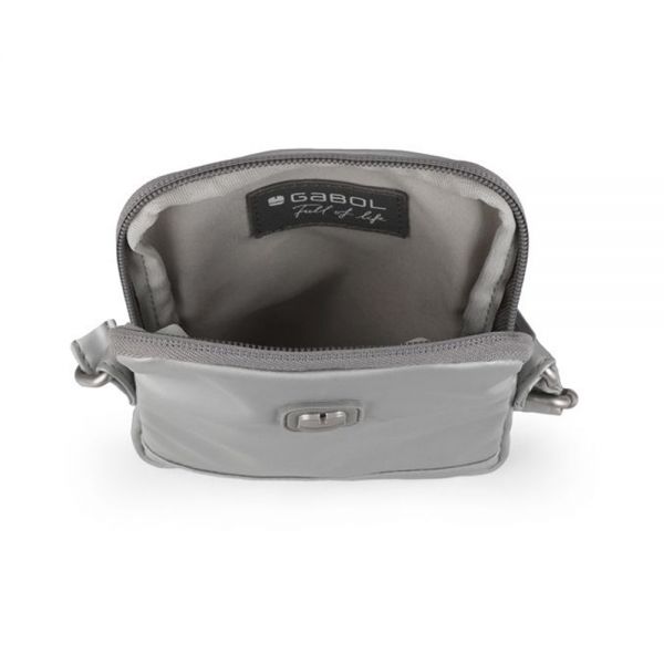 Τσαντάκι ώμου πολύ μικρό γκρι Gabol Lexa Shoulder Bag