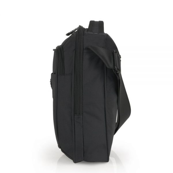 Τσάντα ώμου - χεριού μεσαία μαύρη Gabol Kendo Eco Shoulder Bag Black