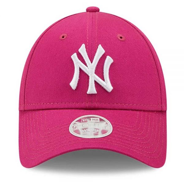 Καπέλο τζόκεϊ γυναικείο σκούρο φούξια  New York Yankees New Era 9Forty Women's League Essential Cap Dark Fucshia