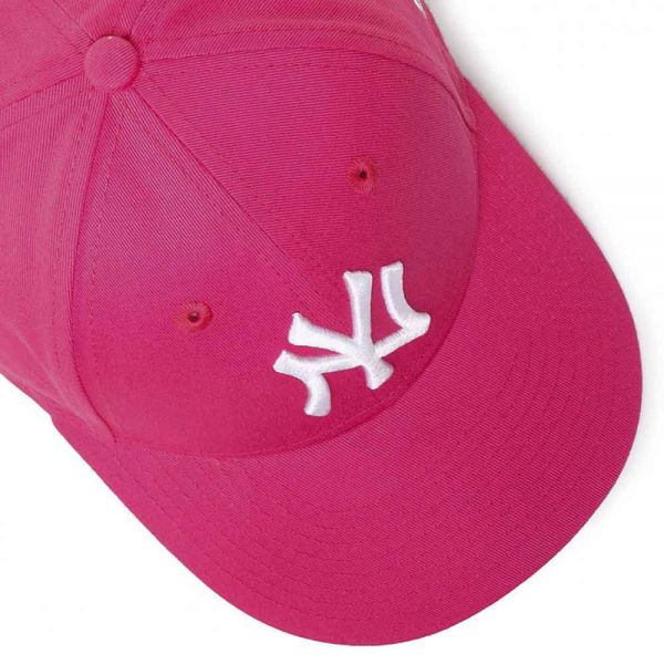 Summer Cotton Women's Cap New York Yankees New Era 9Forty League Essential Dark Fuchsia