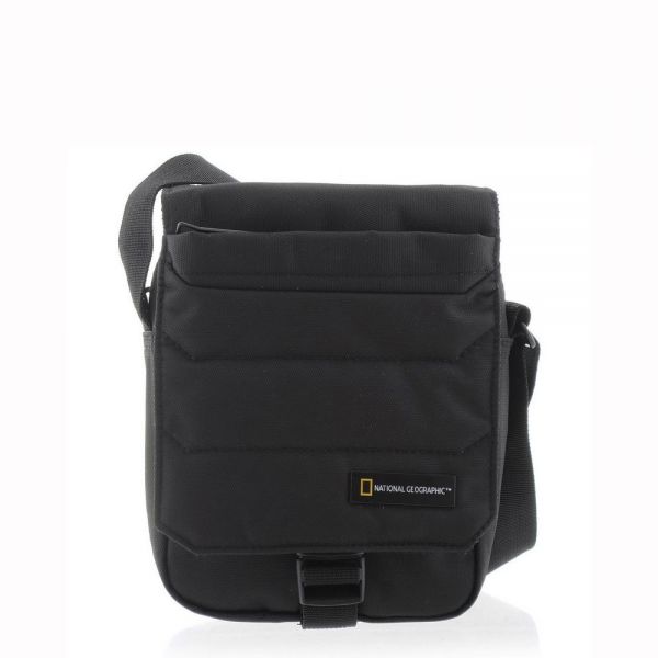 Τσαντάκι ώμου ανδρικό μαύρο National Geographic Pro Utility Bag 705 Black