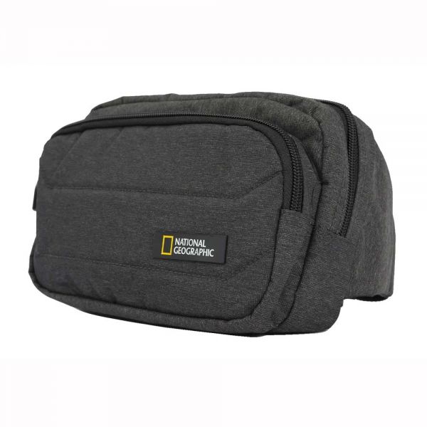 Τσαντάκι μέσης ανδρικό γκρι National Geographic Pro Waist Bag N00718-125 Grey