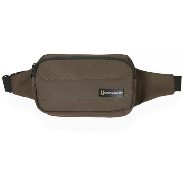 Τσαντάκι μέσης ανδρικό χακί National Geographic Pro Waist Bag Khaki