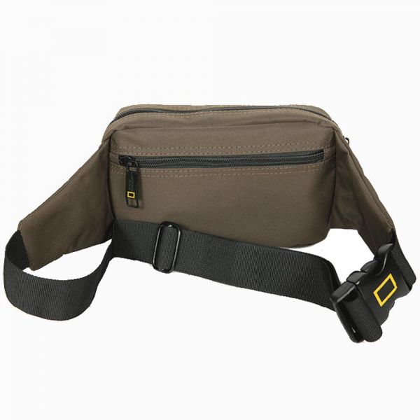 Τσαντάκι μέσης ανδρικό χακί National Geographic Pro Waist Bag Khaki