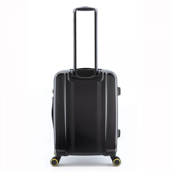 Medium Hard Luggage 4 Wheels National Geographic Roots L Black 62,5 x 44 x 26,5 cm