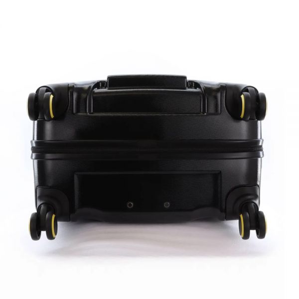 Large Hard Luggage 4 Wheels National Geographic Roots L Black 75 x 50 x 30 cm