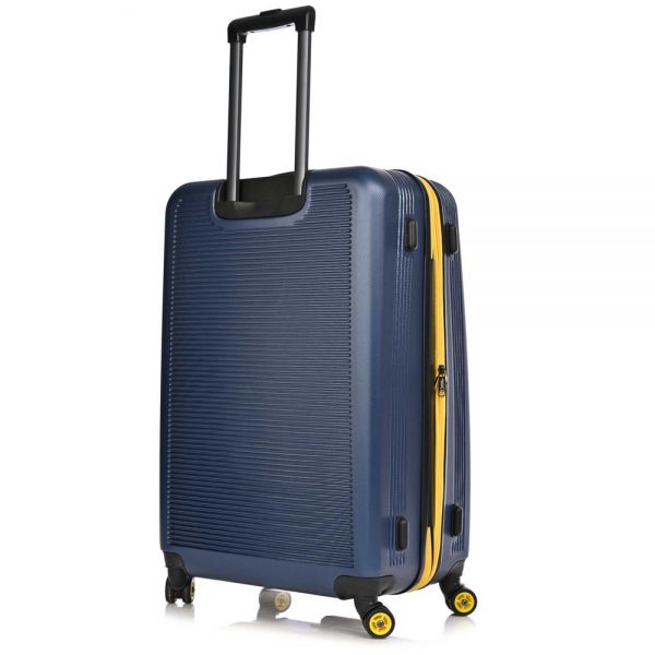 Βαλίτσα σκληρή  μεγάλη επεκτάσιμη μπλε National Geographic Aerodrome L 76 x 50 x 30 cm