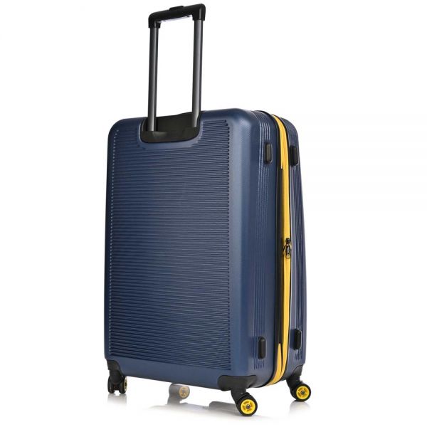 Large Hard Expandable Luggage 4 Wheels National Geographic Aerodrome L Blue 76 x 50 x 30 cm