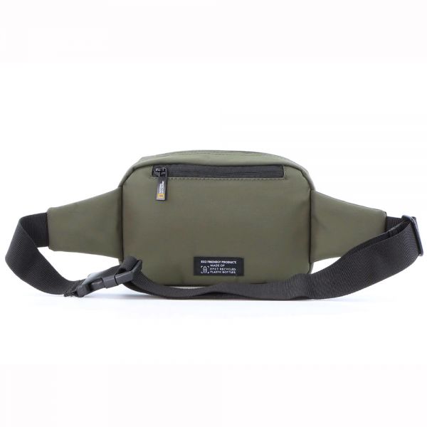 Τσαντάκι μέσης ανδρικό χακί National Geographic Mutation Waist Bag N18381-11 Khaki