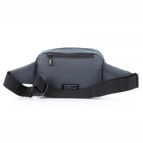 Τσαντάκι μέσης ανδρικό γκρι National Geographic Mutation Waist Bag N18381-22