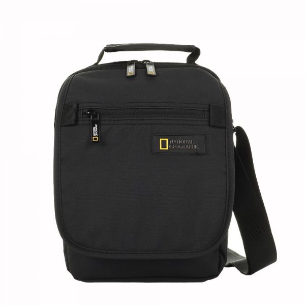 Utility Bag With Top Handle And Flap National Geographic Mutation Black