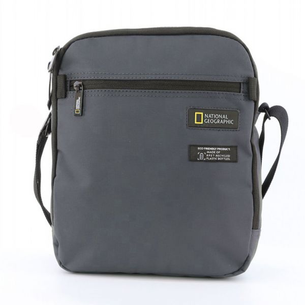 Medium Shoulder Bag National Geographic Mutation  N18386-22 Grey