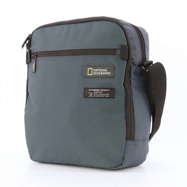 Medium Shoulder Bag National Geographic Mutation  N18386-22 Grey