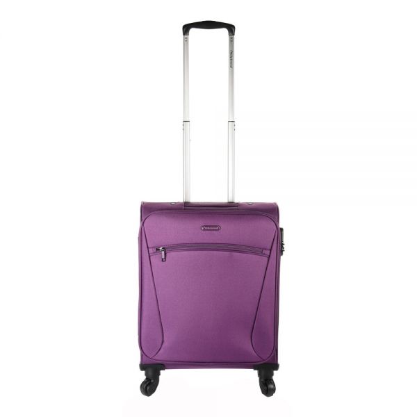 Cabin Soft Luggage 4 Wheels Diplomat Praga 54 x 40 x 20 cm Purpe