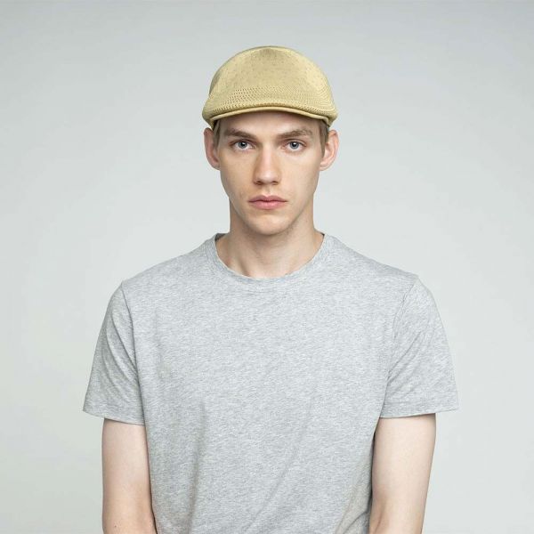 Καπέλο τραγιάσκα καλοκαιρινή μπεζ Kangol Tropic 507 Ventair Beige