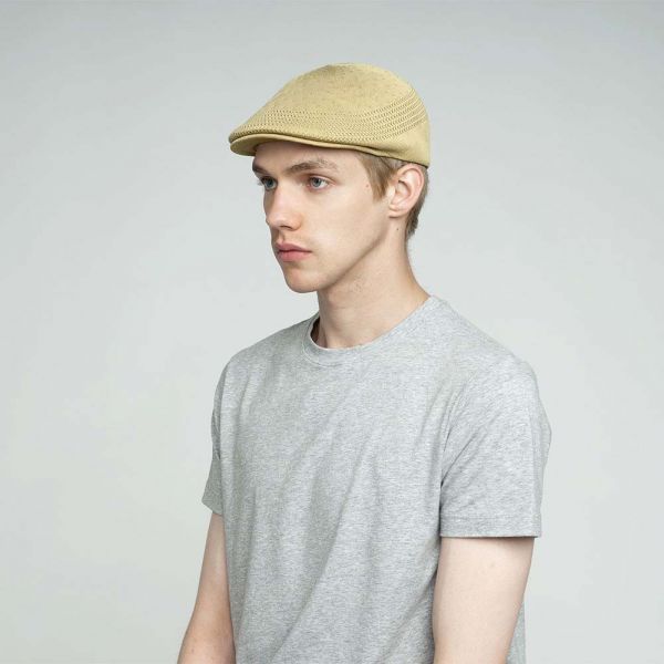 Καπέλο τραγιάσκα καλοκαιρινή μπεζ Kangol Tropic 507 Ventair Beige