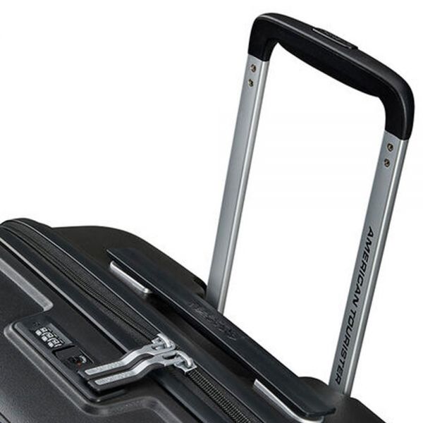 Hard Large Spinner Luggage American Tourister Linex 66 Black