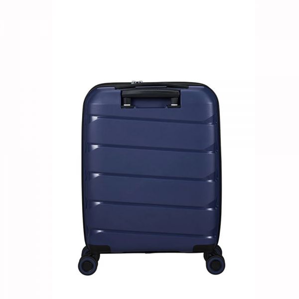 Βαλίτσα σκληρή μικρή μπλε με 4 ρόδες American Tourister Air Move Luggage Spinner 55 cm Midnight Navy