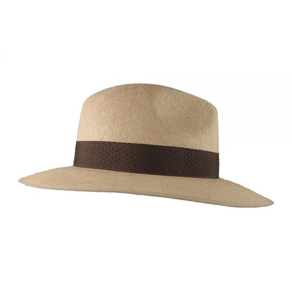 Summer Linen Hat Fedora Beige