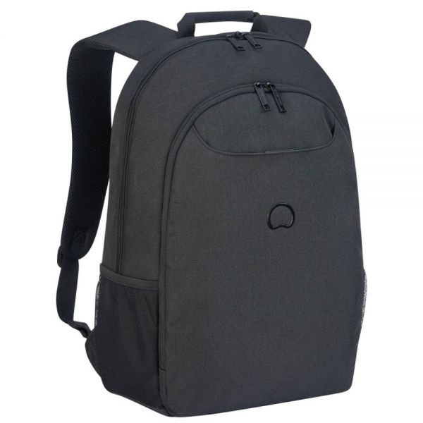 Σακίδιο πλάτης επαγγελματικό μαύρο Delsey Esplanade Backpack Deep Black 17,3''