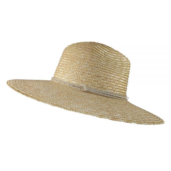 Summer Women's Sraw Hat With Cord