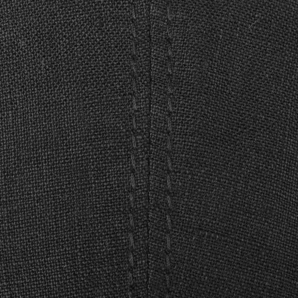 Καπέλο τραγιάσκα καλοκαιρινή μαύρη λινή  Stetson Madison Linen Flat Cap Black