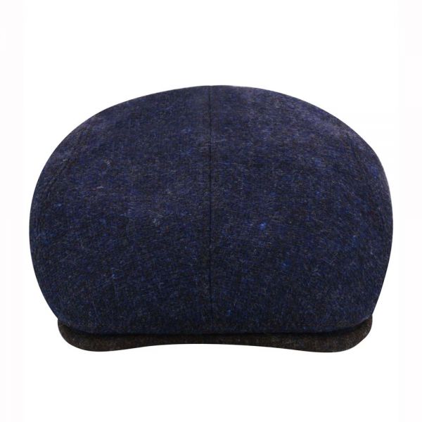 Winter Wool Flat Cap Lierys Blue