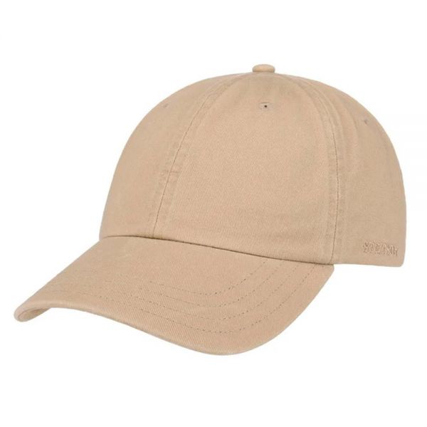 Cotton Baseball Hat With UV Protection Stetson Rector Beige