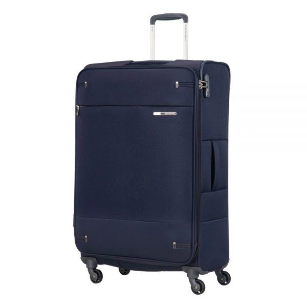 Βαλίτσα μαλακή μεγάλη μπλε 4 ρόδες Samsonite Base Boost  Spinner  78 / 29 cm Navy Blue