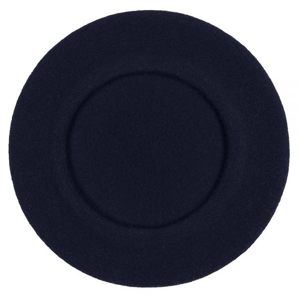 Winter Wool Beret Barascon Dark Blue