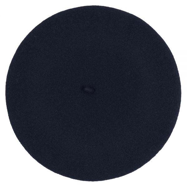 Winter Wool Beret Barascon Dark Blue